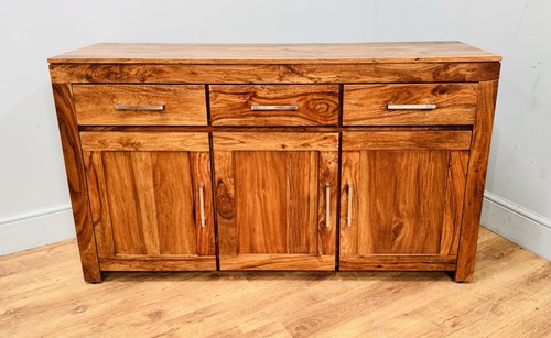 Rosewood sheesham sideboard - sideboard,