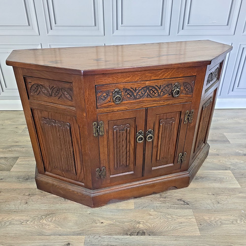 Old charm hall cabinet - cabinet, solid