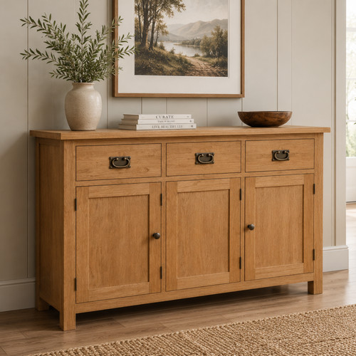 Oakcroft rustic oak - oak, medium