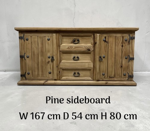 Stripped and waxed - waxed, pine