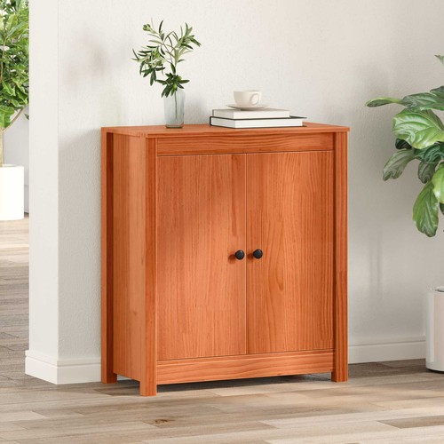 Vidaxl sideboard wax brown - sideboard, 70