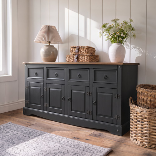 Corona sideboard charcoal - corona,