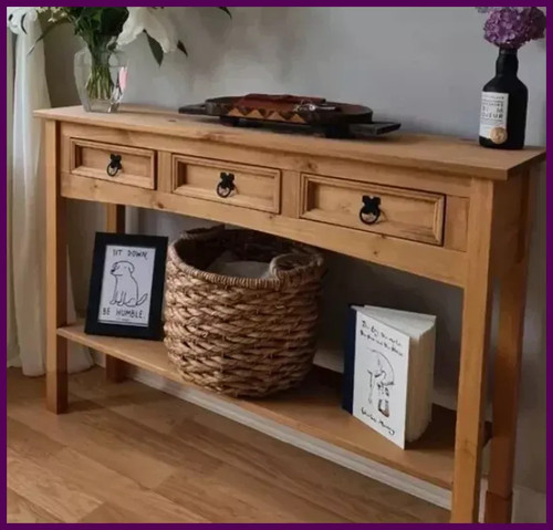 Slim console table - console, with
