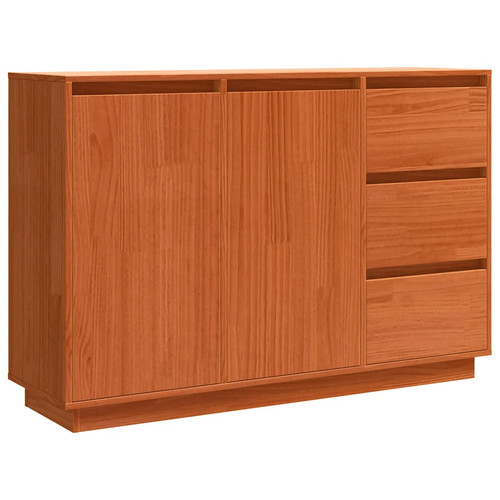 Solid wood pine sideboard - solid,