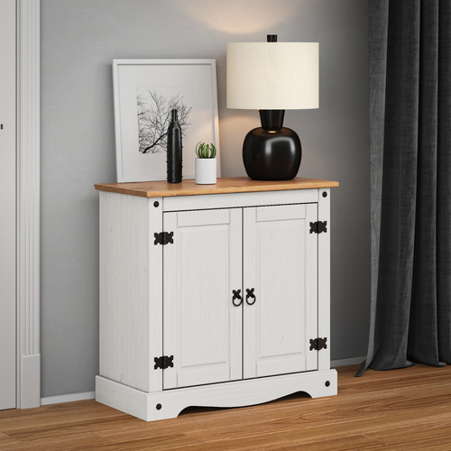 Corona sideboard white painted - corona,
